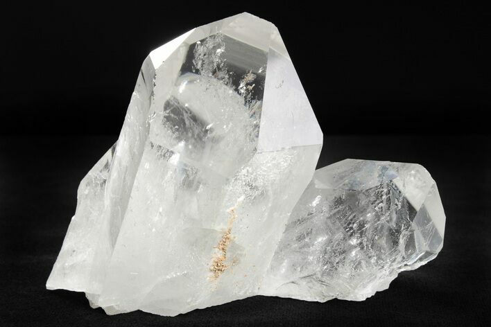 Clear Quartz Crystal Cluster - Brazil #250396